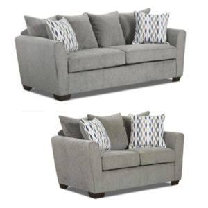 Montana Gray Sofa & Loveseat 