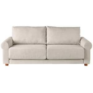 Owen Rolled Arm Sofa (Cream)